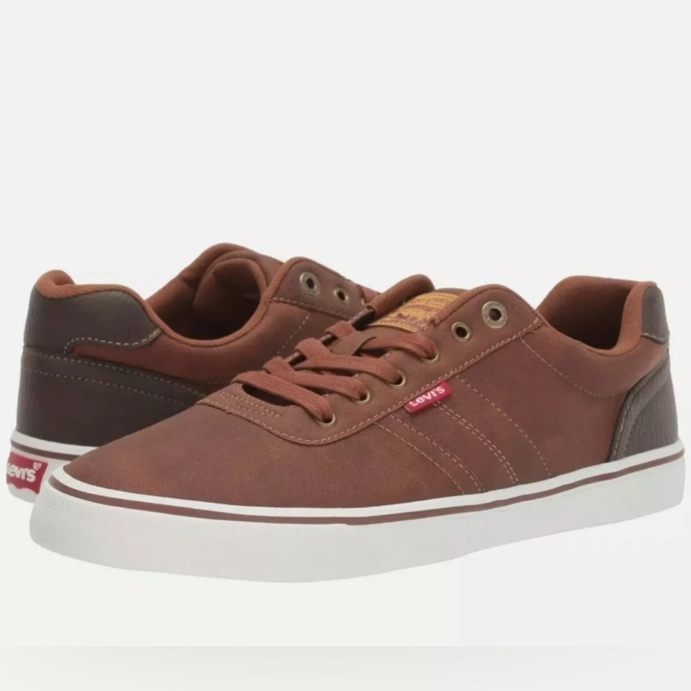 Levi's Men Tan Brown Casual Sneakers Miles WX Perf X 10